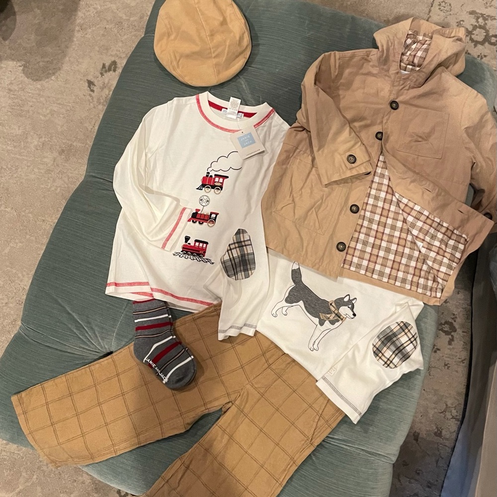 Janie and Jack size 3 boy ensemble